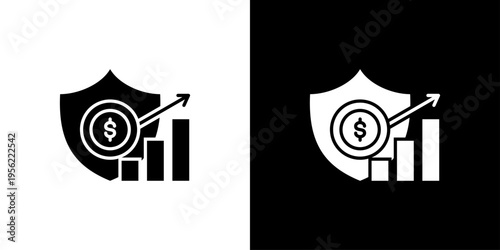 Crest Icon Sheet Black And White