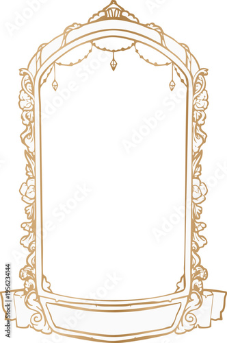 gold frame