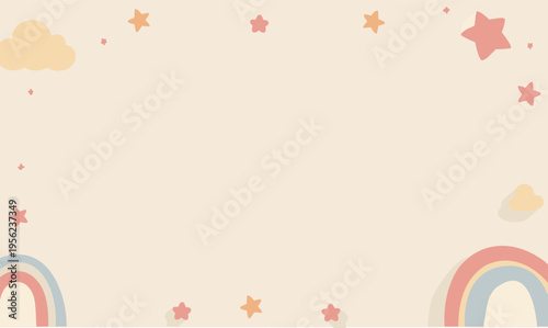 Kid Presentation Creative business PowerPoint presentation slides template design. Use for modern keynote presentation background, brochure design, website slider, landing page, annual report, company