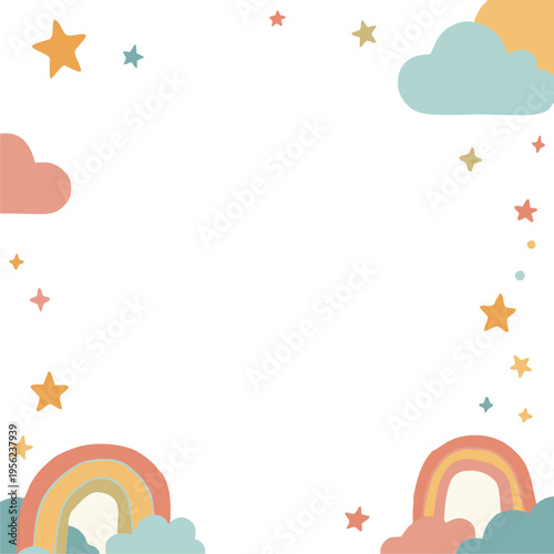 Kid Presentation Creative business PowerPoint presentation slides template design. Use for modern keynote presentation background, brochure design, website slider, landing page, annual report, company