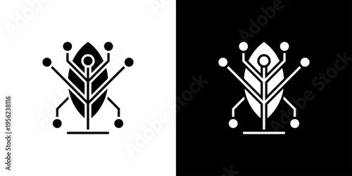 Biomimicry Icon Sheet Black And White