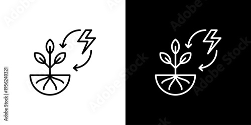 Resilience Icon Sheet Black And White