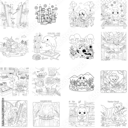 Graphic vector set with bursting fire stamp, geometric cassette tape, sneaker, and koi fish