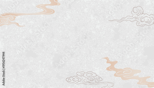 Chinese-style classical auspicious cloud background