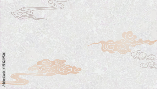 Chinese-style classical auspicious cloud background