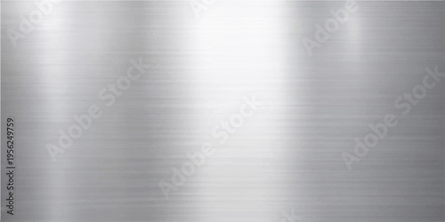 Polished metal surface: a clean, bright, and reflective metallic texture. 