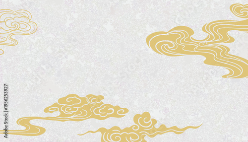 Chinese-style classical auspicious cloud background