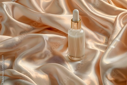 Silk Fabric Luxury Mockup, Generative AI