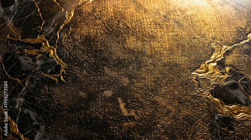 Antique marble and gold mixed stone slab background texture　アンティークな大理石と金が混ざる石板の背景テクスチャ