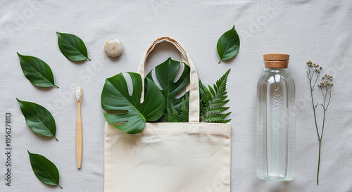 Eco friendly lifestyle and zero waste.