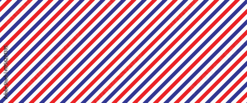 Airmail Envelope frame images with strips. International vintage letter border. Retro air mail postcard with blue and red stripes.  Empty classic postal frame. Vector illustration