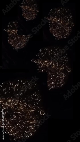 black and white abstract background