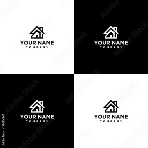 House Logo Design Template 8.