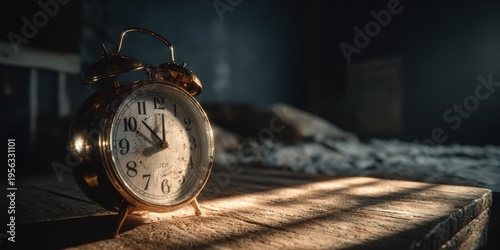 Clock stopping during blackout