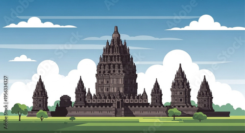 Prambanan Temple - A Majestic Hindu Architectural Marvel in Indonesia.
