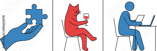 Flat vector illustration set of diverse tourists and travelers carrying suitcases, backpacks, and luggage for vacation and airport concepts.