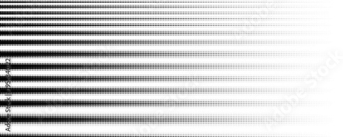 Striped halftone gradient background with reflecting light from window. Shadow overlay effect with gritty and noise. Shade jalousie. Grainy pixelated backdrop. Reflect sun from blind design mockup