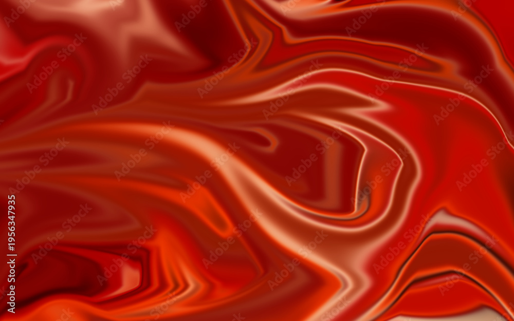 Fototapeta premium Abstract Red Magma Liquid Gradient Background with Hot Lava Waves and Molten Energy