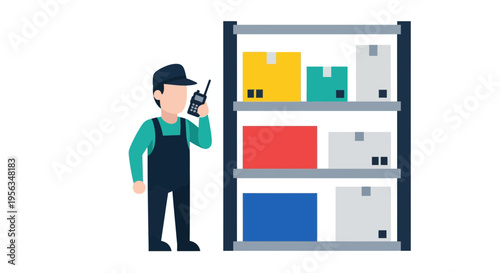 Man wearing black overalls and cap.