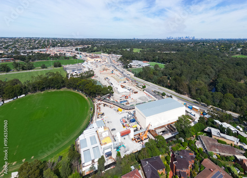 North East Link Under Construction in Melbourne Australia