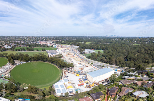 North East Link Under Construction in Melbourne Australia