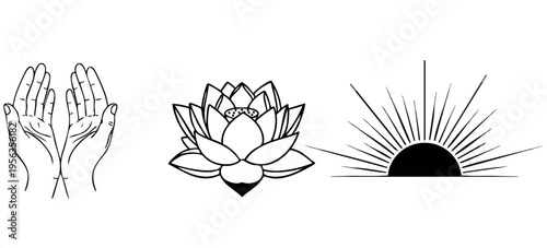 Sacred Offering and Morning Lotus Grace Icons