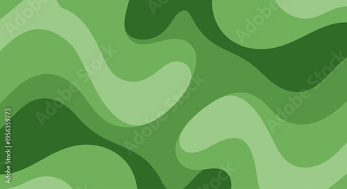 Green cannabis leaf wave pattern abstract background, perfect for natural and organic product branding