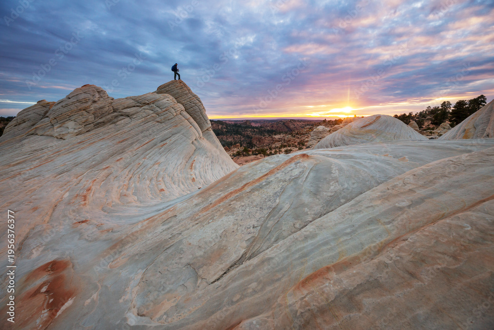 Fototapeta premium Hike in Utah