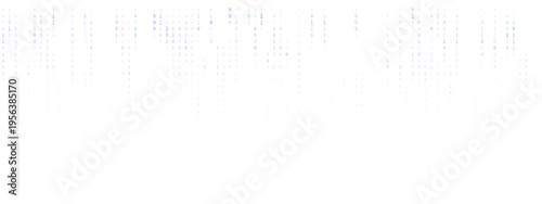Abstract Binary Code Rain Background for Cybersecurity and Data Privacy Concept