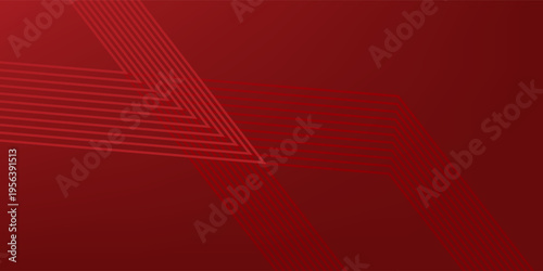 Abstract red vector background with stripes. Vector illustration for modern keynote presentation background, brochure design, website slider, landing page, annual report, company profile