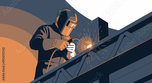 Crafted Steel Structures: An Artistic Interpretation of Welding Processes and Fabrication