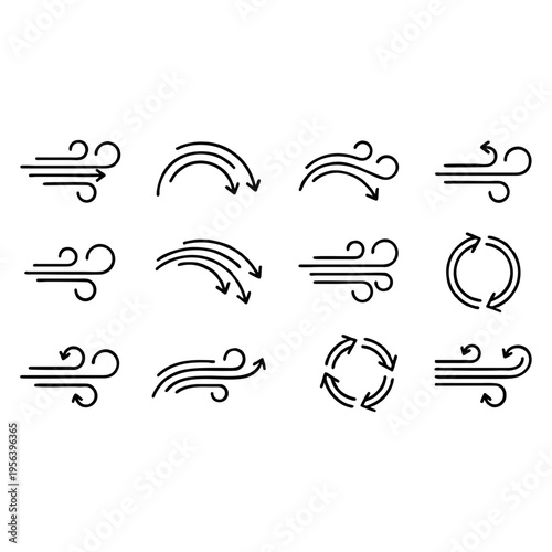 Set of modern vector arrow design elements for infographics