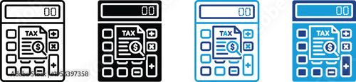 Variations of a cell phone design in different colors and styles