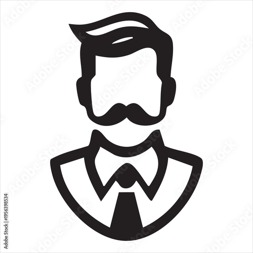 best dad logo silhouette vector, fatherhood silhouette vector illustration, father and son logo silhouette, gentleman logo silhouette, happy fathers day logo vector silhouette on white background