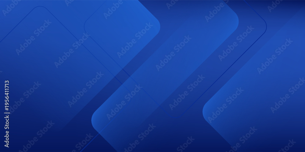 Fototapeta premium Abstract blue background. Geometric triangle background eps10.