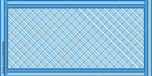 Beautiful modern pattern with simple blue abstract vertical lines, retro, art, lovely design, cute wallpaper, design for decoration, wrapping paper, print, fabric or textile, vector illustration