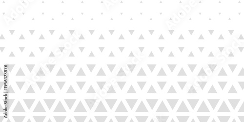 White and gray background. Geometric style. Mesh of triangles. Mosaic template for your design.