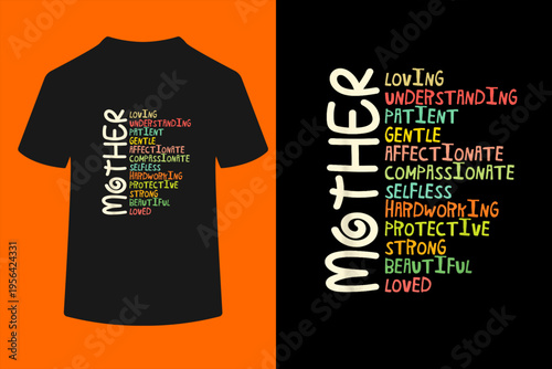 Mother Meaning Shirt I Love Mom Mothers Day T-Shirt
