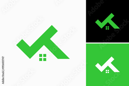 Home Check Vector Logo Premium 