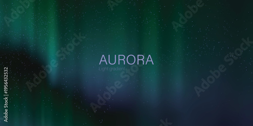 aurora light gradient modern atmospheric glow design