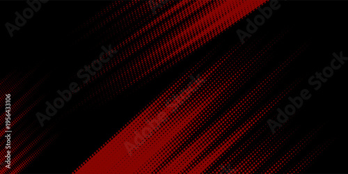 Halftone dots red and blue color pattern gradient grunge texture background. Dot pop art comic sport style vector illustration. modern background