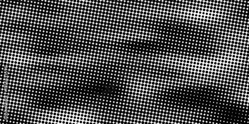 Grunge halftone black and white dots texture background. Spotted vector Abstract Texture