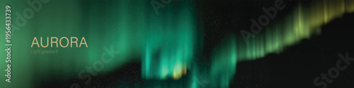aurora light gradient glowing abstract night sky