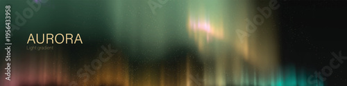 aurora light gradient colorful polar lights background