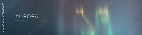 aurora light gradient abstract cosmic glow background