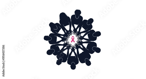 People Forming Circle Around Central Figure.