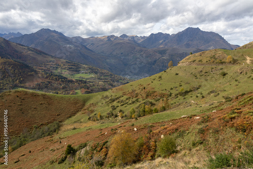 Vue depuis le col d'Azet