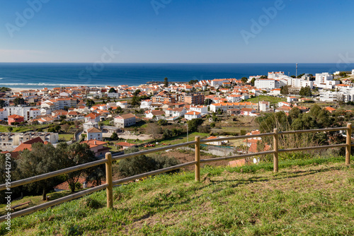 Paisagem da costa marítima de Vila Praia de Ancora, Caminha, Portugal