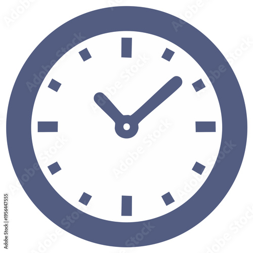 Clock face graphic showing the time on a wall with hour and minute hands indicating urgency