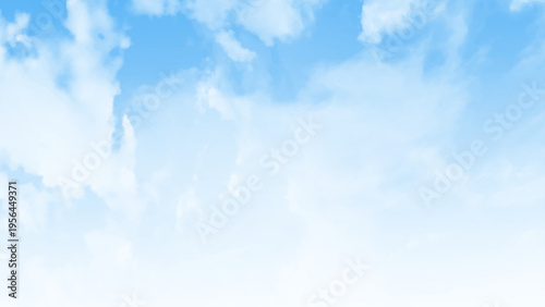 sky is blue and clear with no clouds. The sun is shining brightly, making the sky look even brighter. Scene is peaceful and serene, as if the world is taking a break from the hustle. vector design.